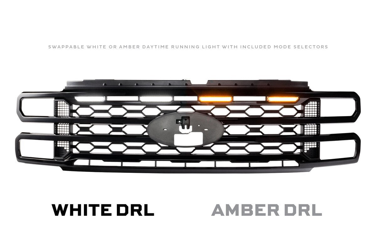 2023+ FORD SUPER DUTY XBG LED DRL GRILLE