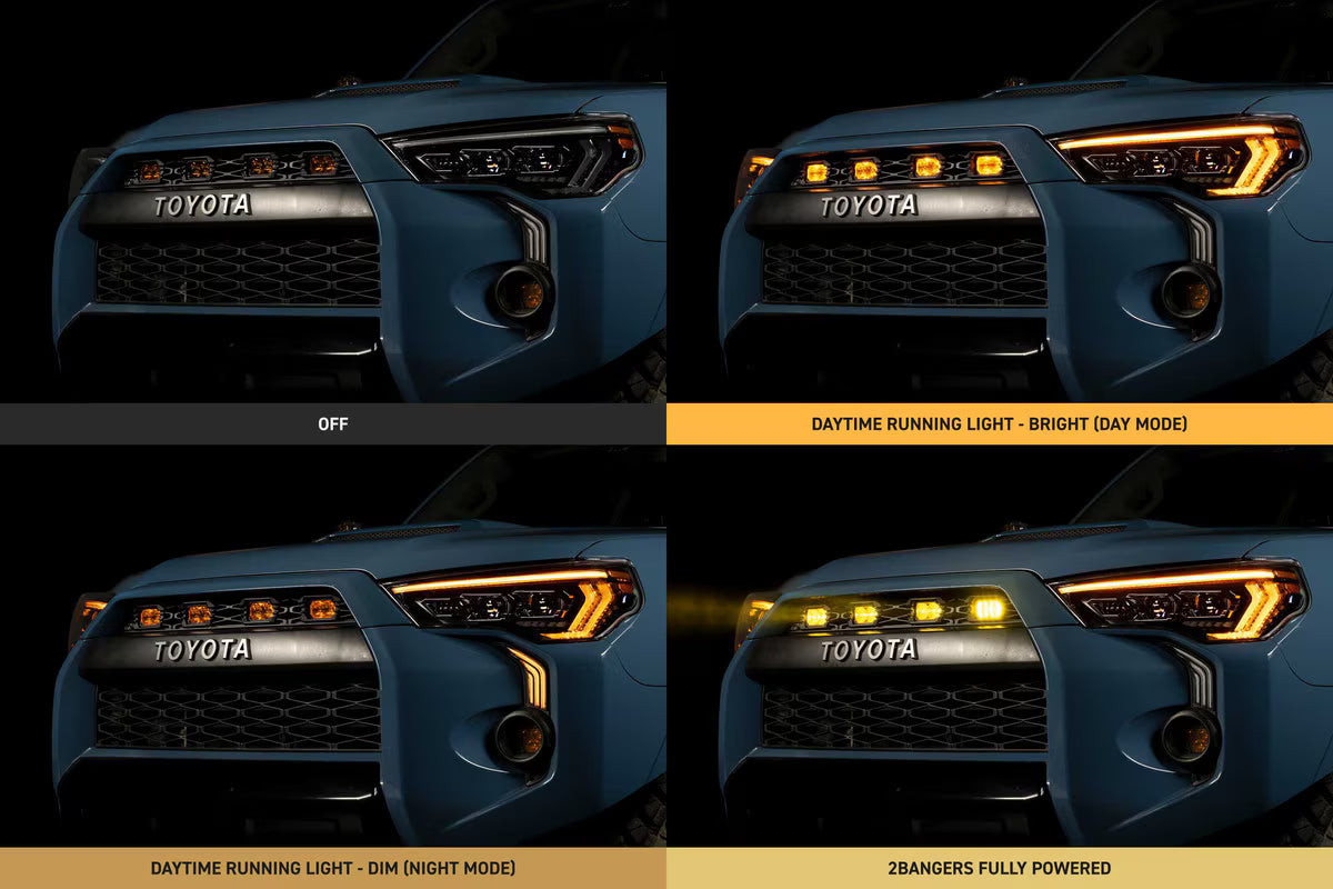 TOYOTA 4RUNNER (14-24) XBG LED DRL GRILLE