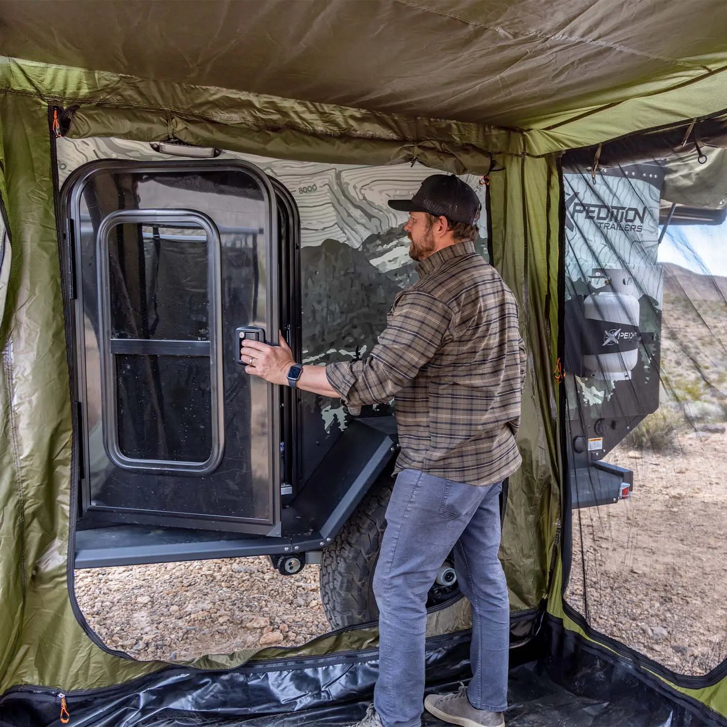 BUSHMAN AWNING ROOM 78″ X 98″ — For Bushman 78" Awning