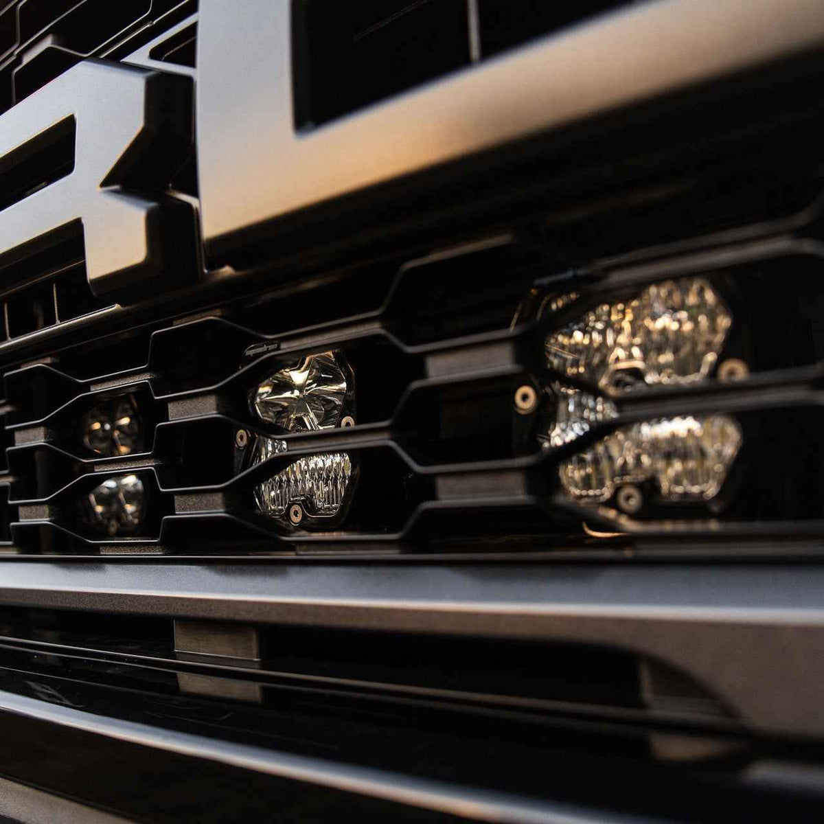 SQUADRON 2.0 SPORT BEHIND-THE-GRILLE LIGHT KIT - FORD 2021-26 F-150 RAPTOR, 2024-26 F-150 RAPTOR 37/R