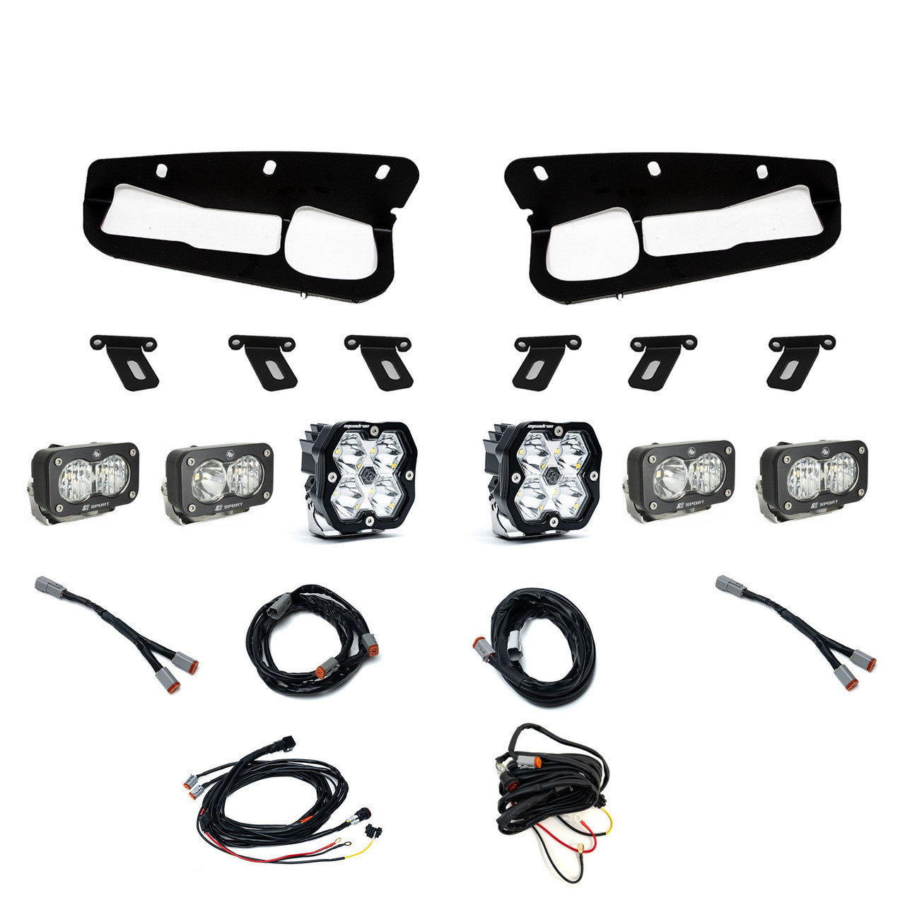 Ford Bronco (21-Present) S2 SAE FPK Sportsmen for OEM Steel Bumper Baja Designs