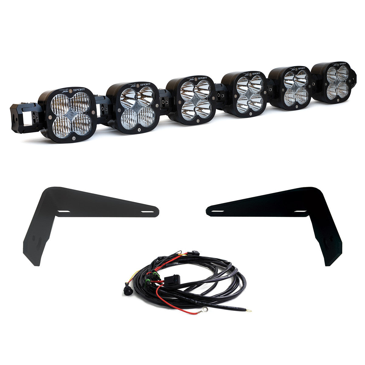 FORD XL LINKABLE BUMPER LIGHT KIT - FORD 2021-2026 BRONCO; 2022-2026 BRONCO RAPTOR; NOTE: W/ OE STEEL BUMPER