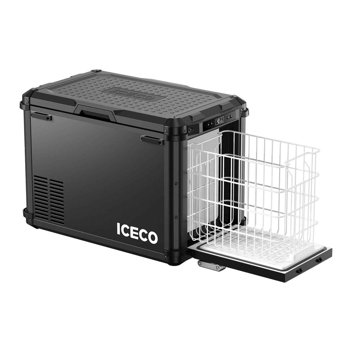 VL45Plus Single Zone 3-Way Access Portable Freezer - Black | ICECO