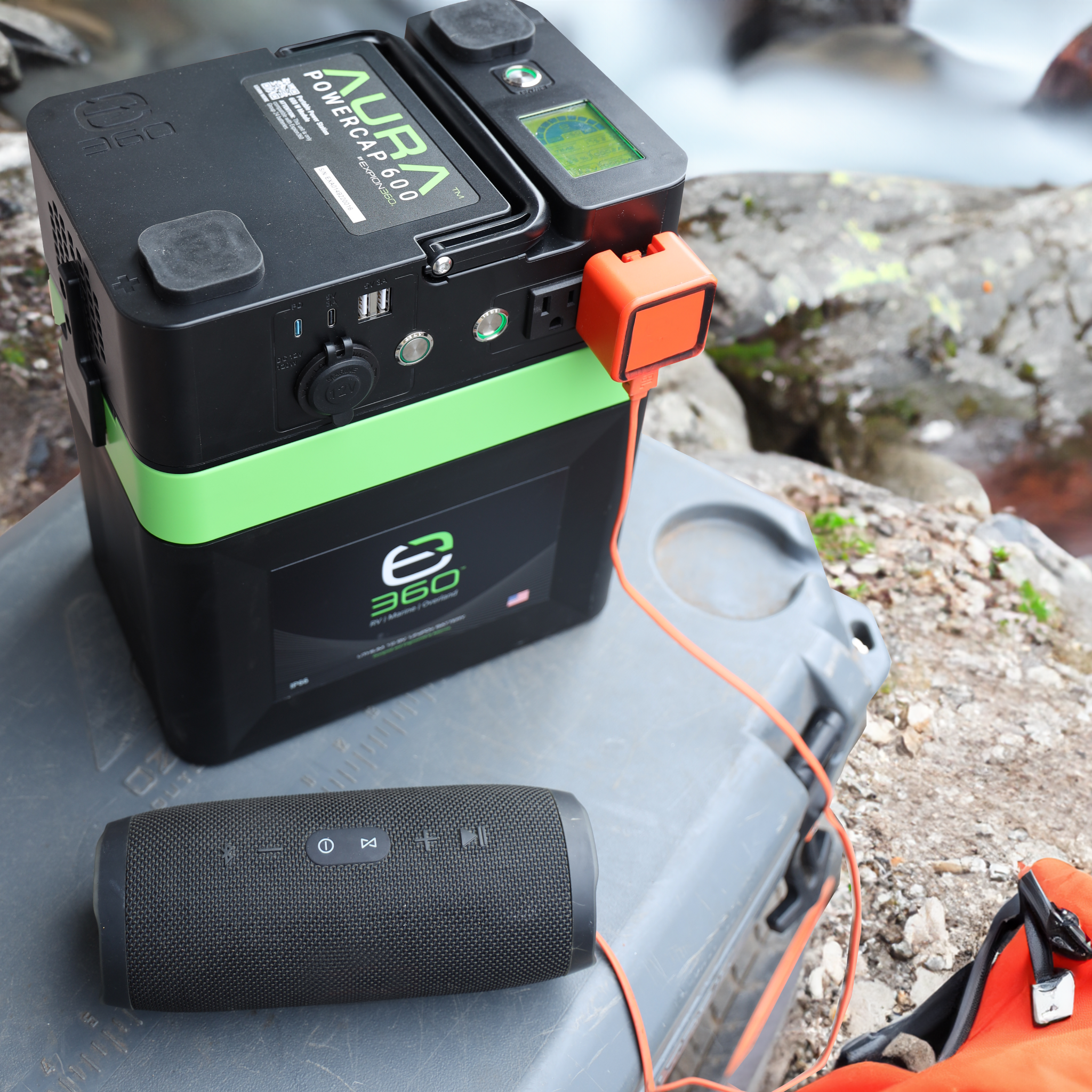80Ah AURA Powercap 600W Inverter Power System