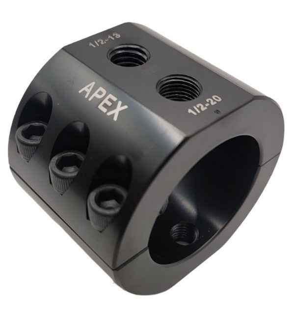 DC2.0-B - Steering Stabilizer Clamp Black Zinc, 2" ID, Universal