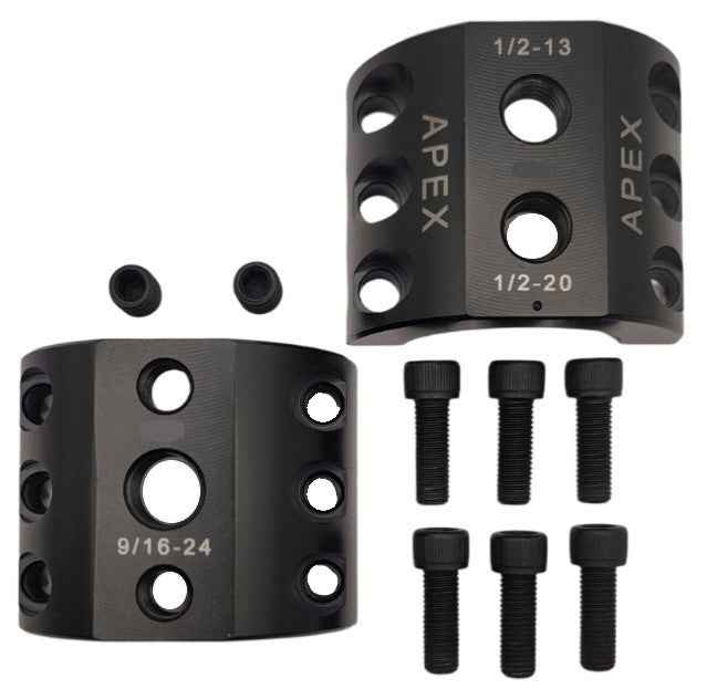 DC2.0-B - Steering Stabilizer Clamp Black Zinc, 2" ID, Universal