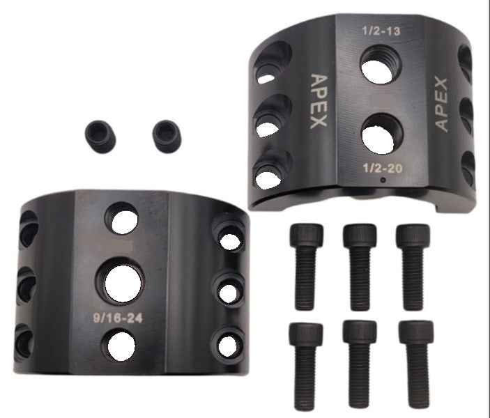 DC2.125-B - Steering Stabilizer Clamp Black Zinc, 2.125 " ID, Universal
