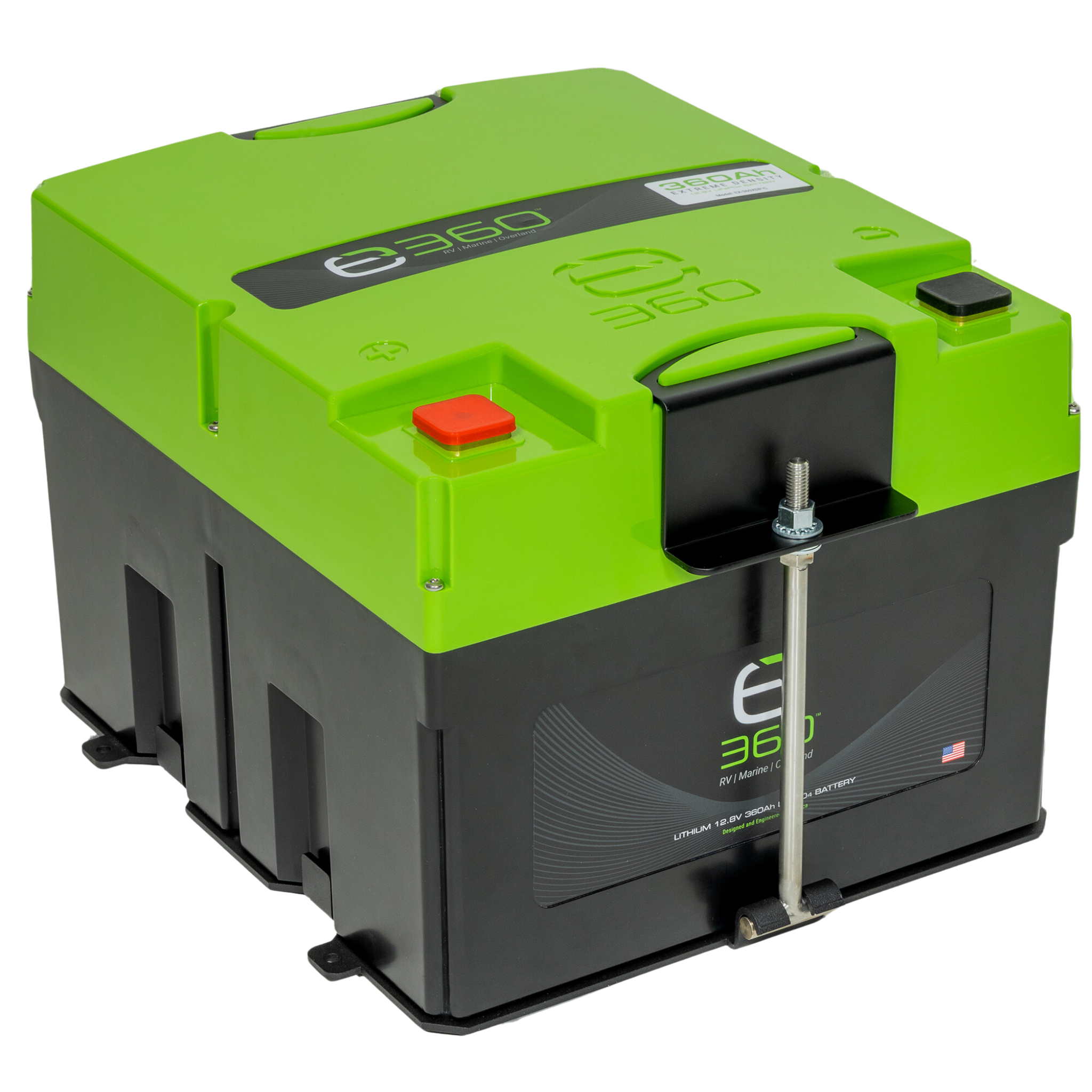 EX1 LiFePO4 Battery Mounting Kit & Tie-Down System