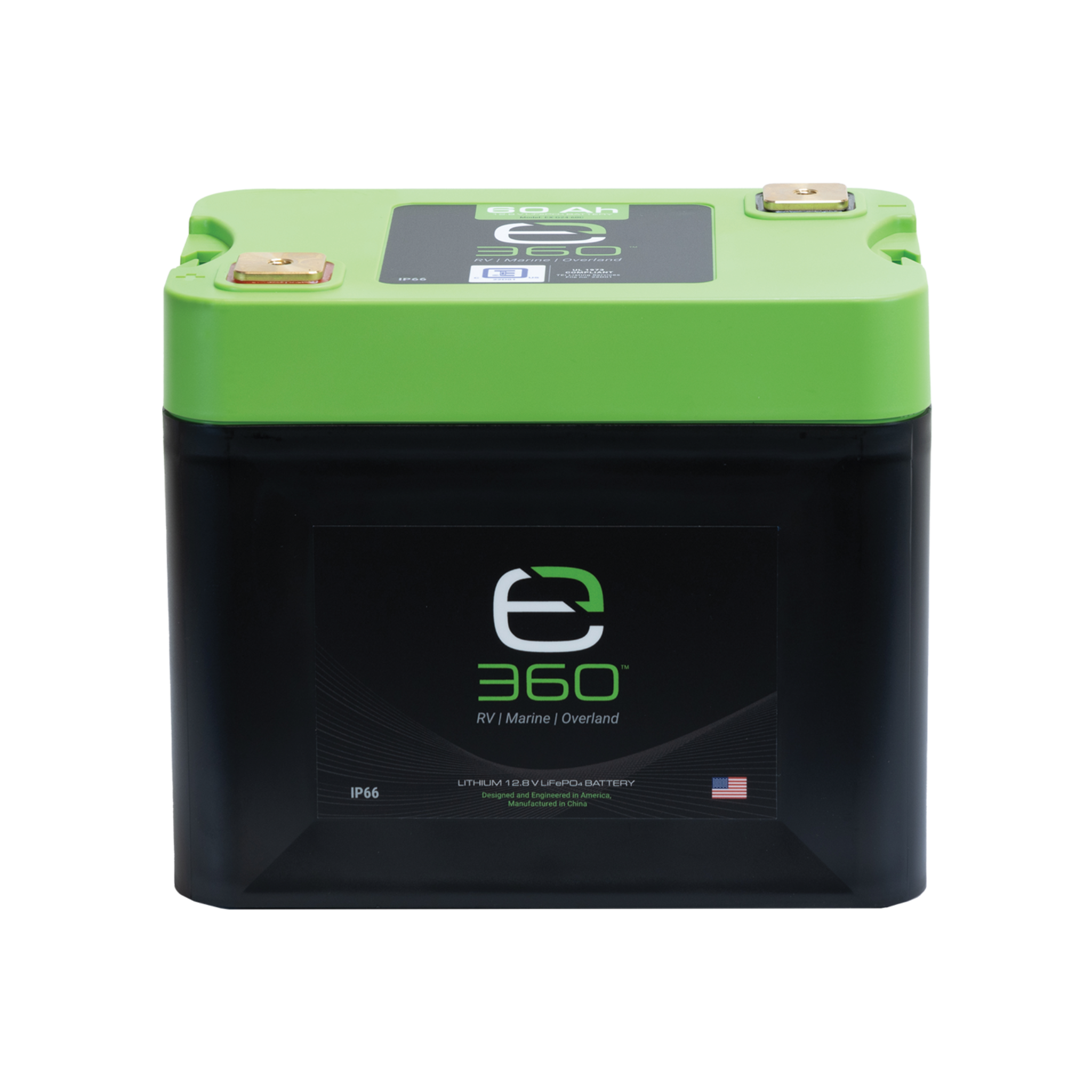 12V 60Ah LiFePO4 Lithium Battery – Group 24