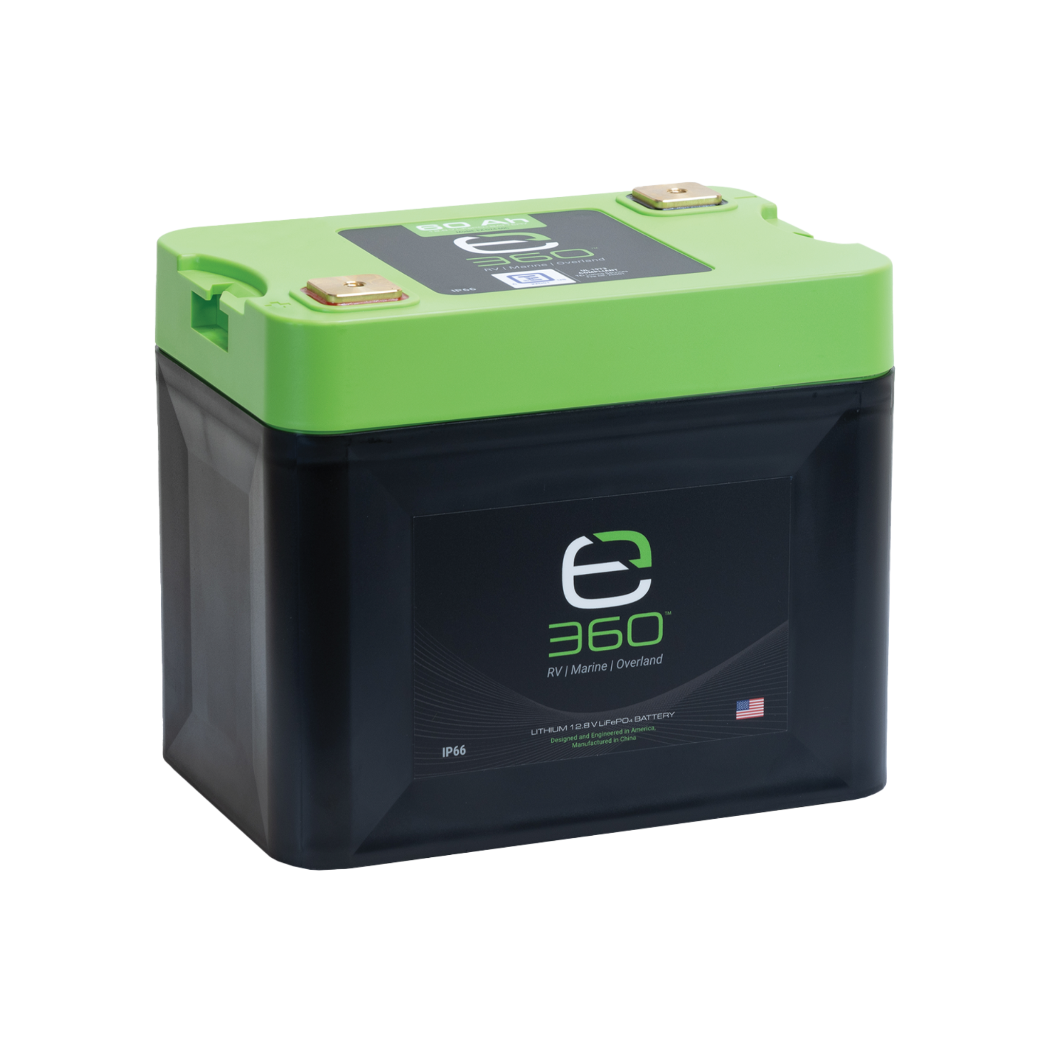 12V 60Ah LiFePO4 Lithium Battery – Group 24