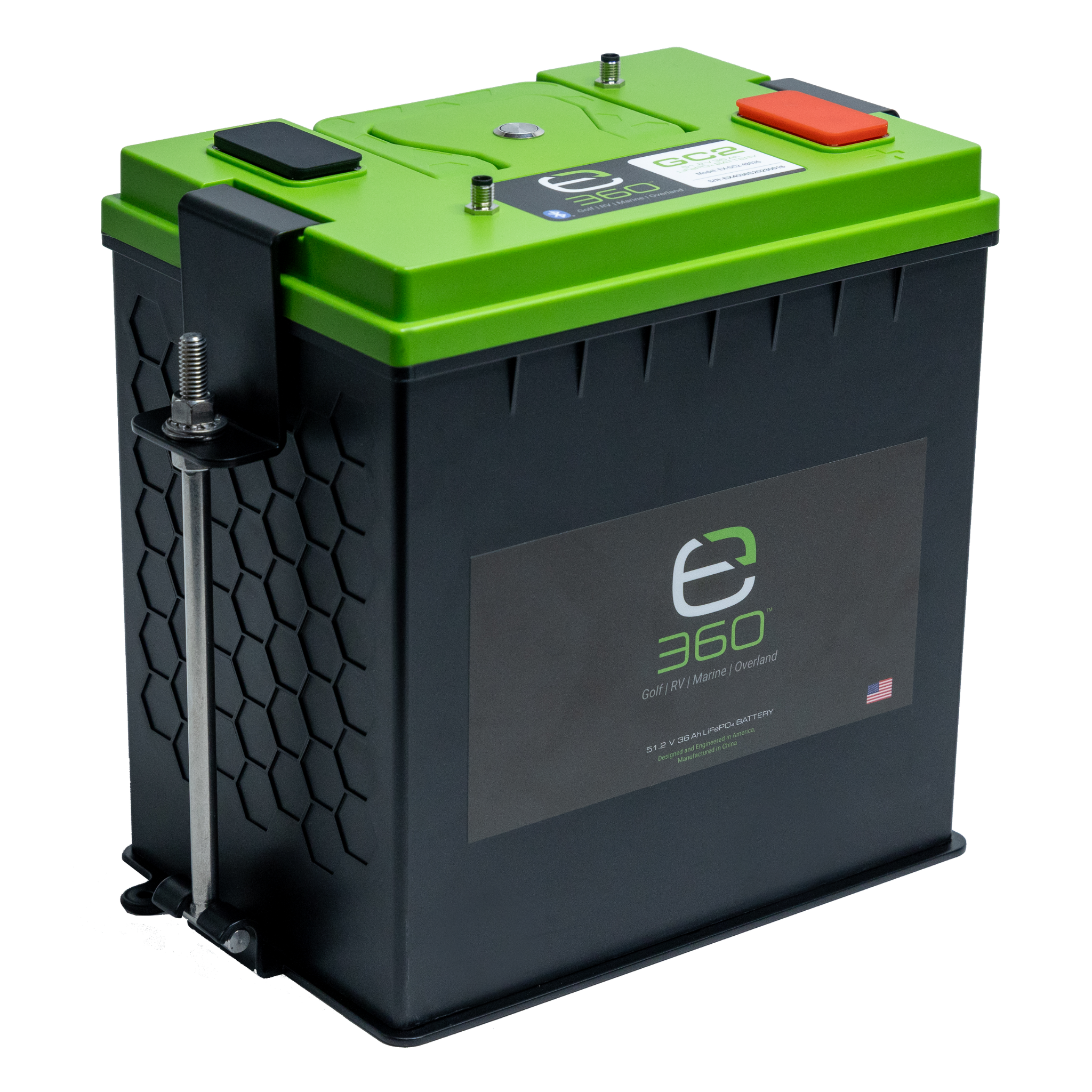 GC2 LiFePO4 Lithium Battery Mounting Kit