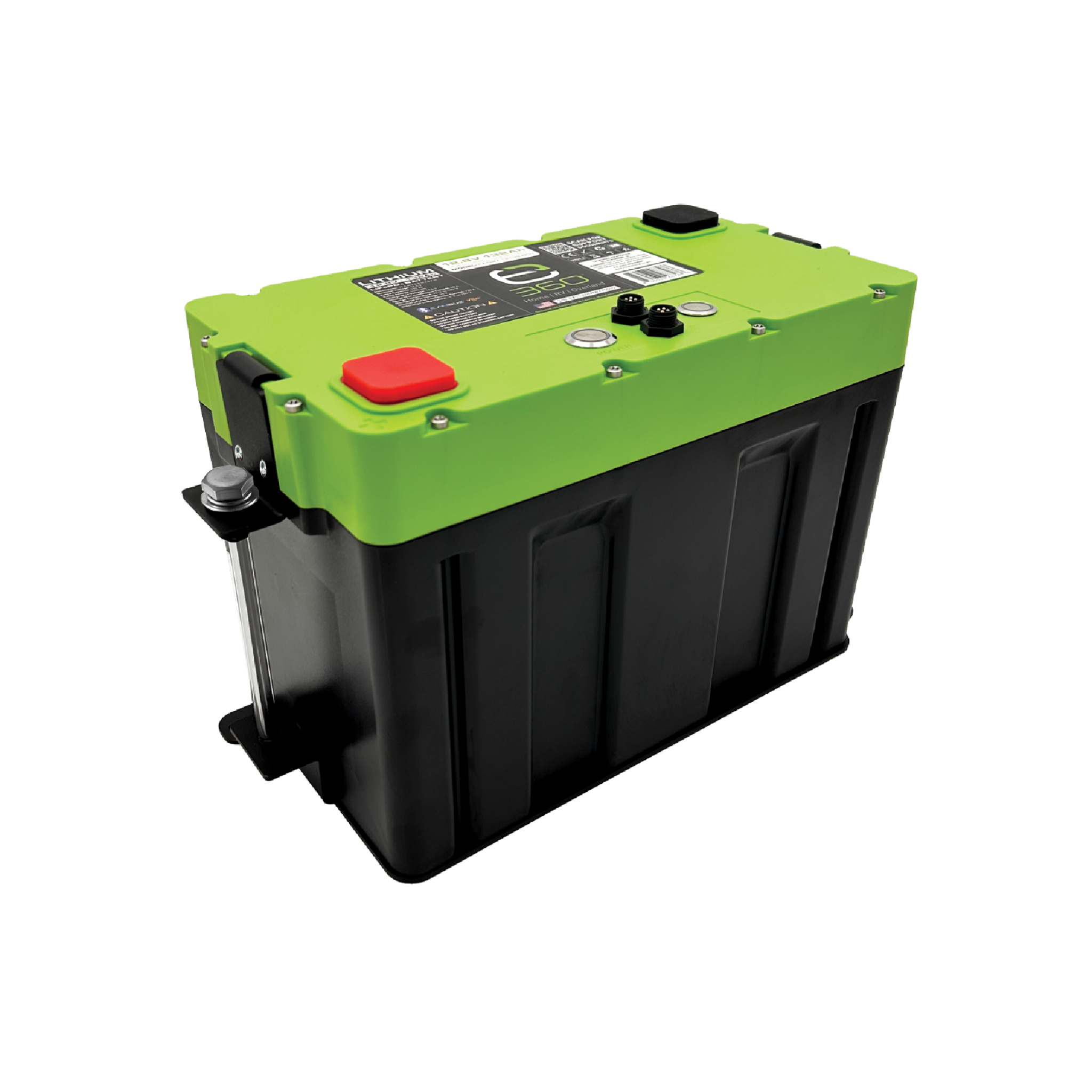 Group 27 Heated & Bluetooth LiFePO4 Lithium Battery Mounting Kit for | Expion360