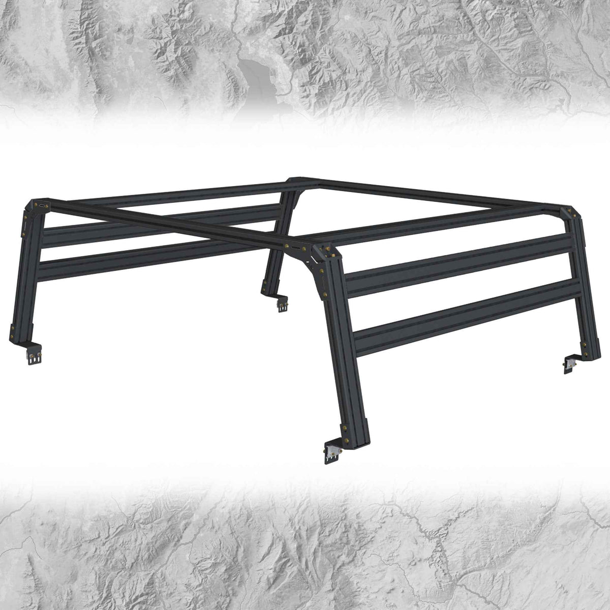 XTR1 Side / Top Brace Set | Extra Bed Rack Braces