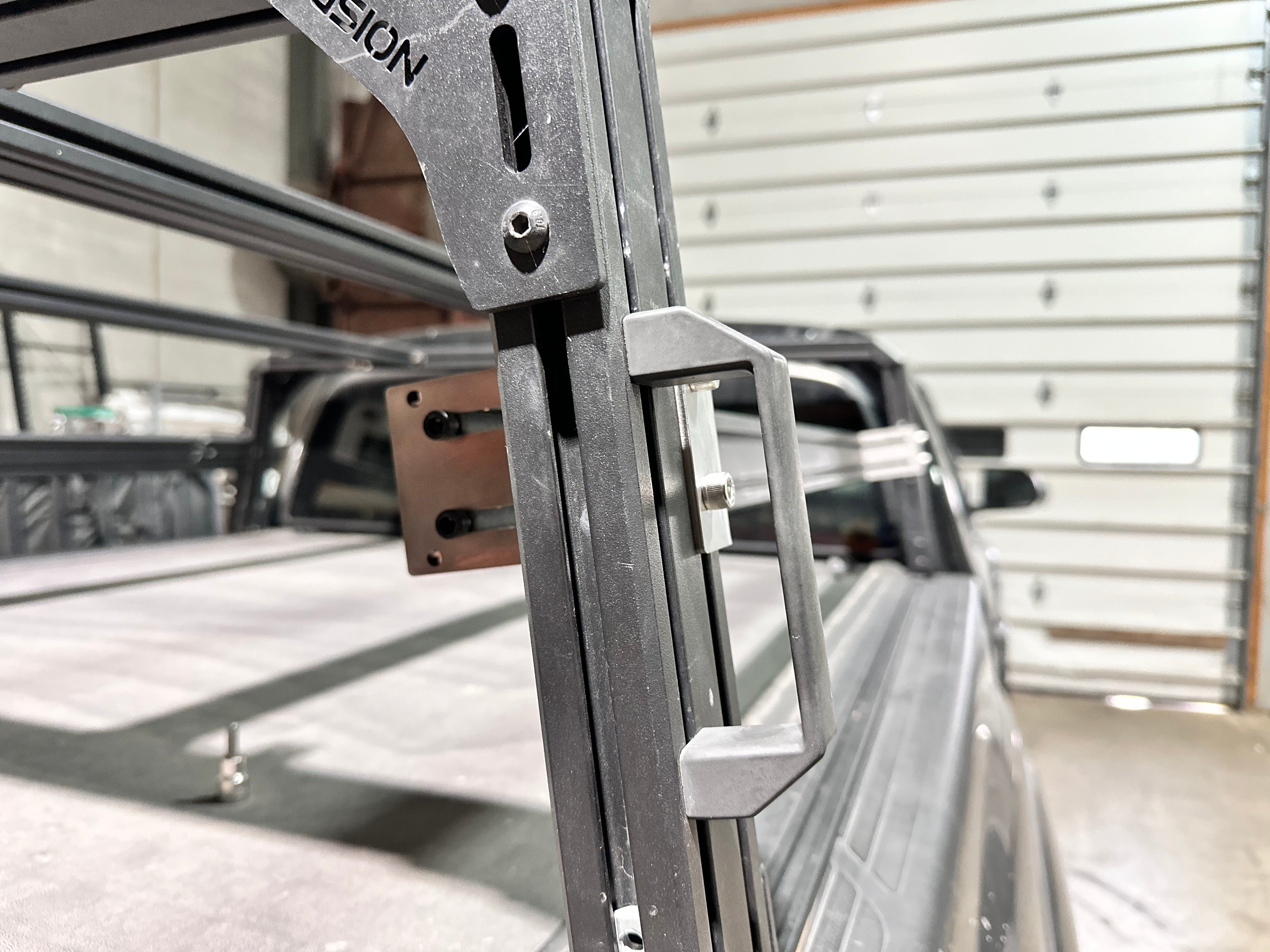 XTR Recessed Side Brace Brackets | Slim Rack Profile