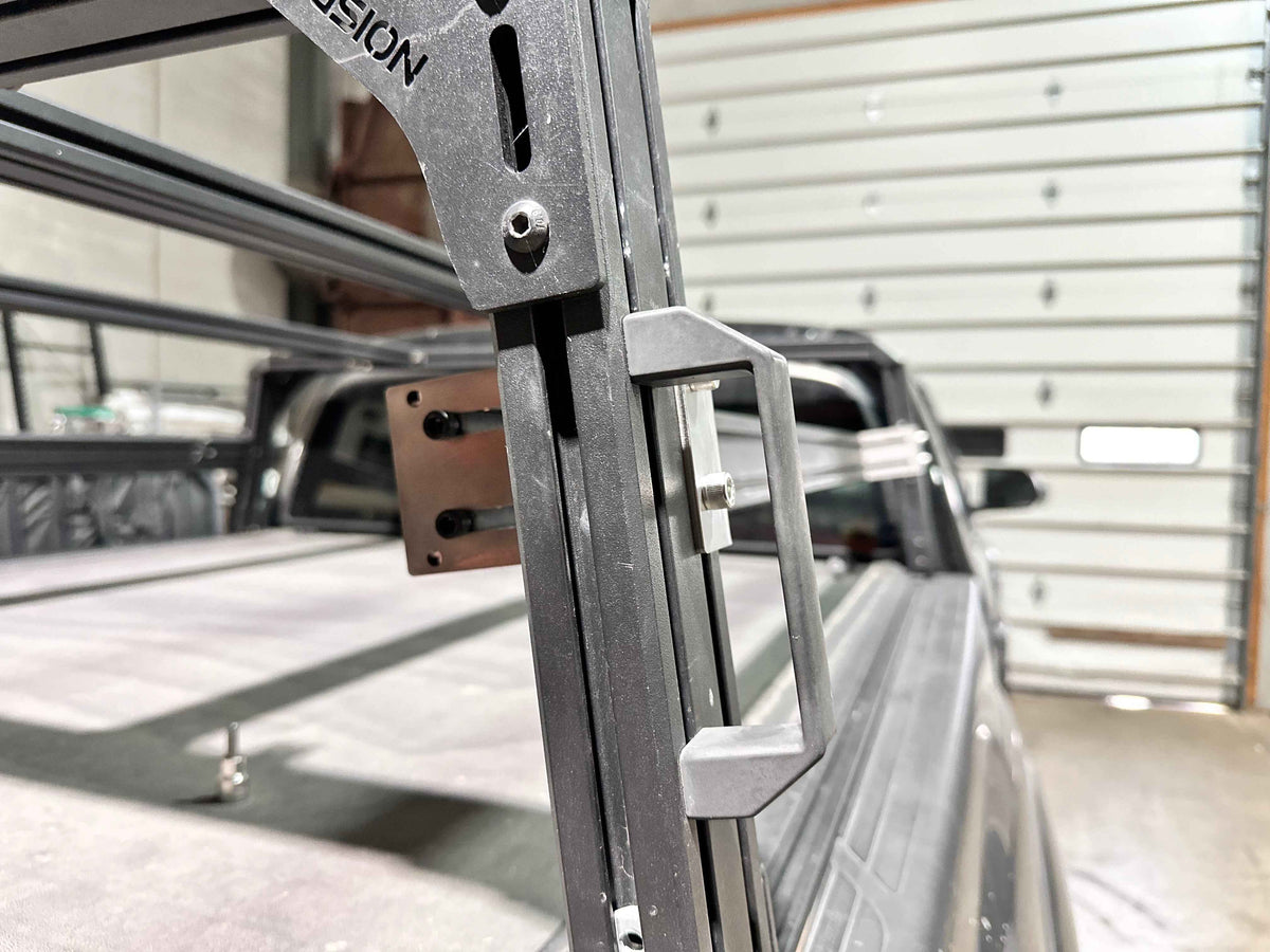 XTR Recessed Side Brace Brackets | Slim Rack Profile