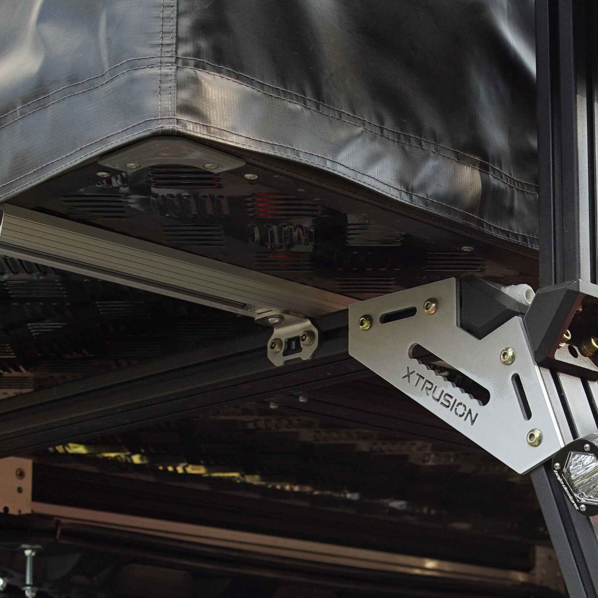 Rooftop Tent Brackets for Bed Racks | XTR Stainless