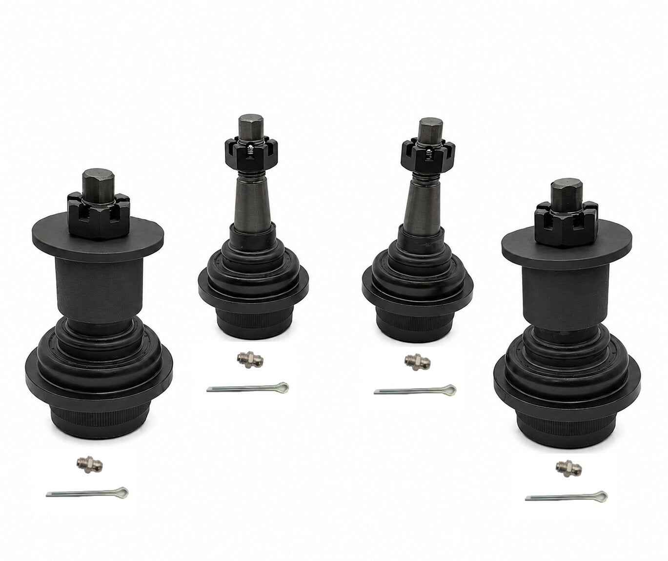 KIT113K - Jeep Wrangler JL and Jeep Gladiator JT Ball Joint Kit - (2) BJ160K, (2) BJ161K (Knurled)