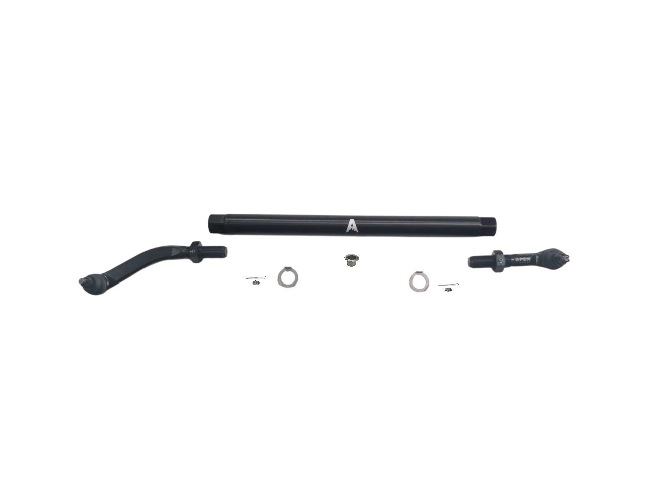 KIT124 - Jeep Wrangler JL & Gladiator JT - 2.5 Ton ProLock Drag Link Assembly - YesFlip - Black Aluminum