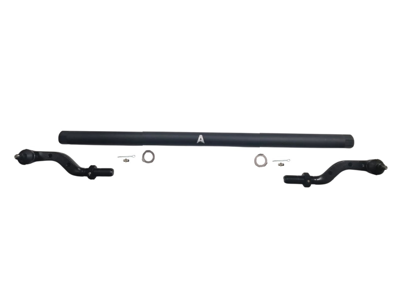 KIT136 - Jeep Wrangler JK 2.5Ton ProLock Tie Rod Assembly - Black Aluminum