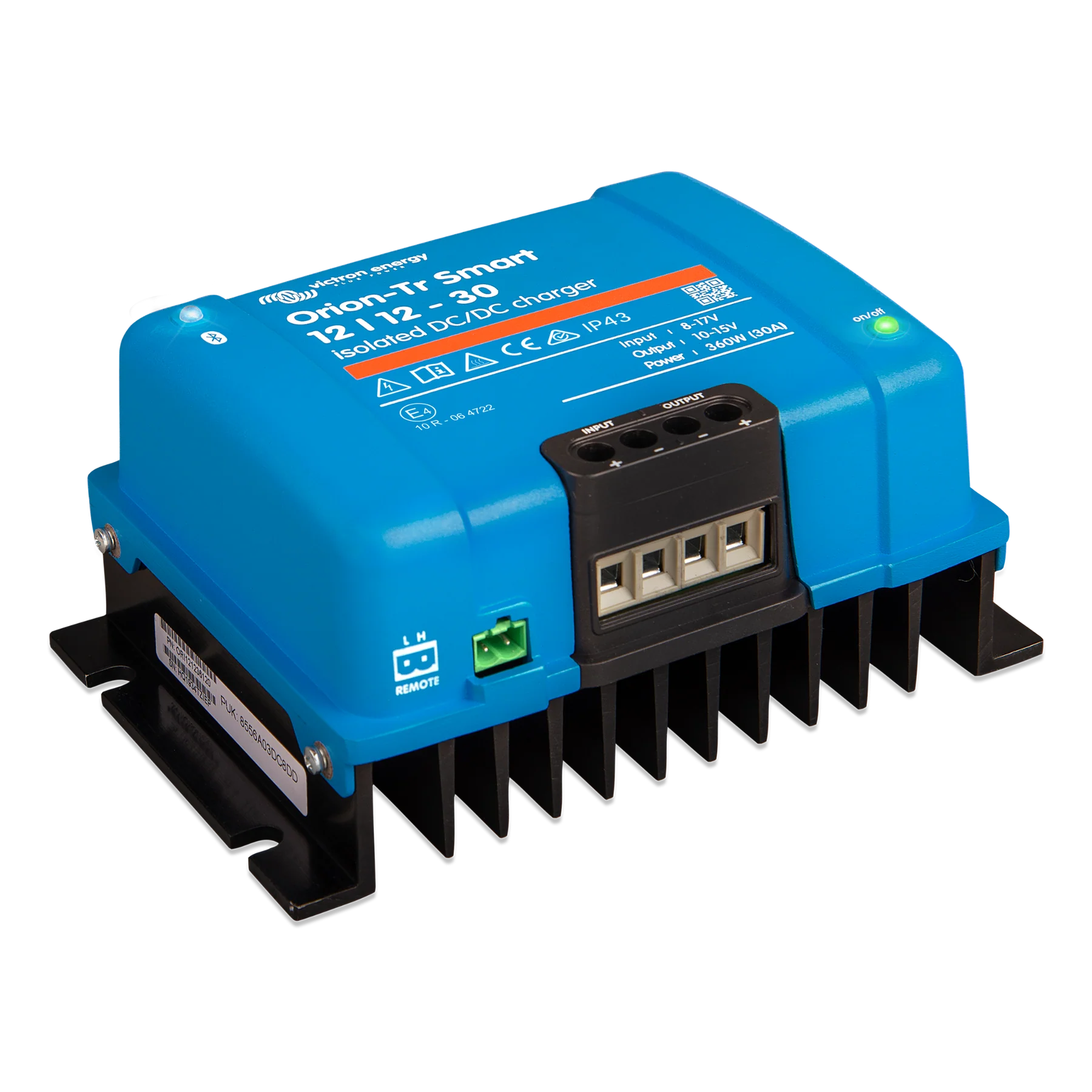 ORION-TR SMART 12/12-30A (360W) ISOLATED DC-DC CHARGER