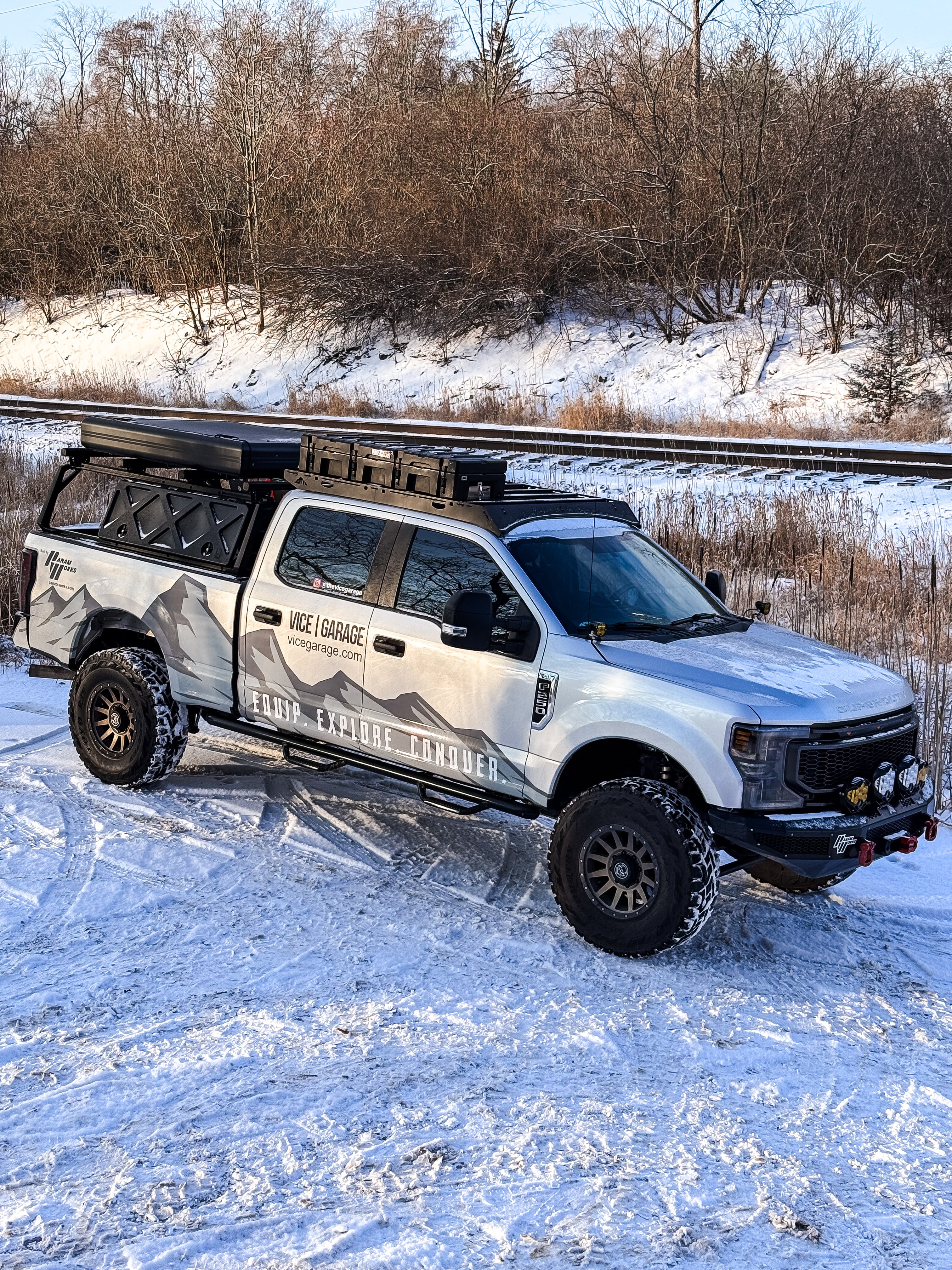 Vice Garage | F250 Super Duty build Premium Overlanding Gear & Camping Essentials