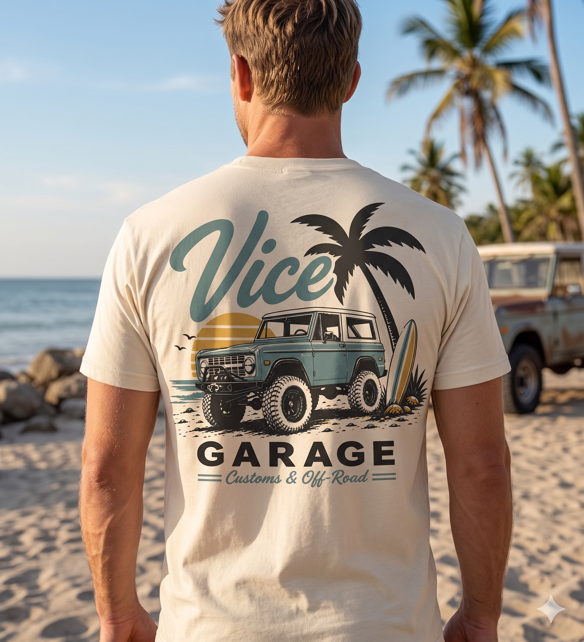 Vice Garage Bronco Swag Unisex t-shirt
