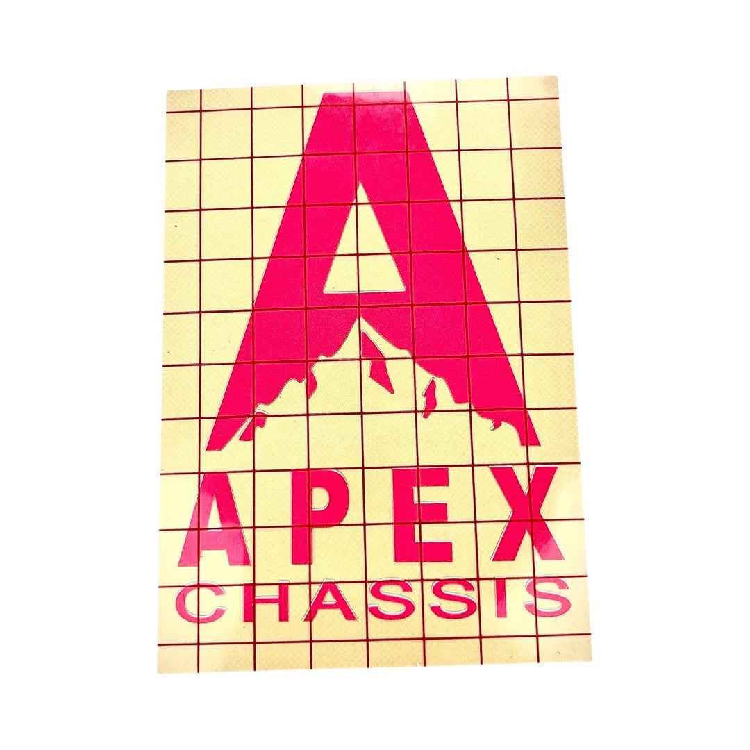 Apex Vinyl Transfer Sticker-Pink