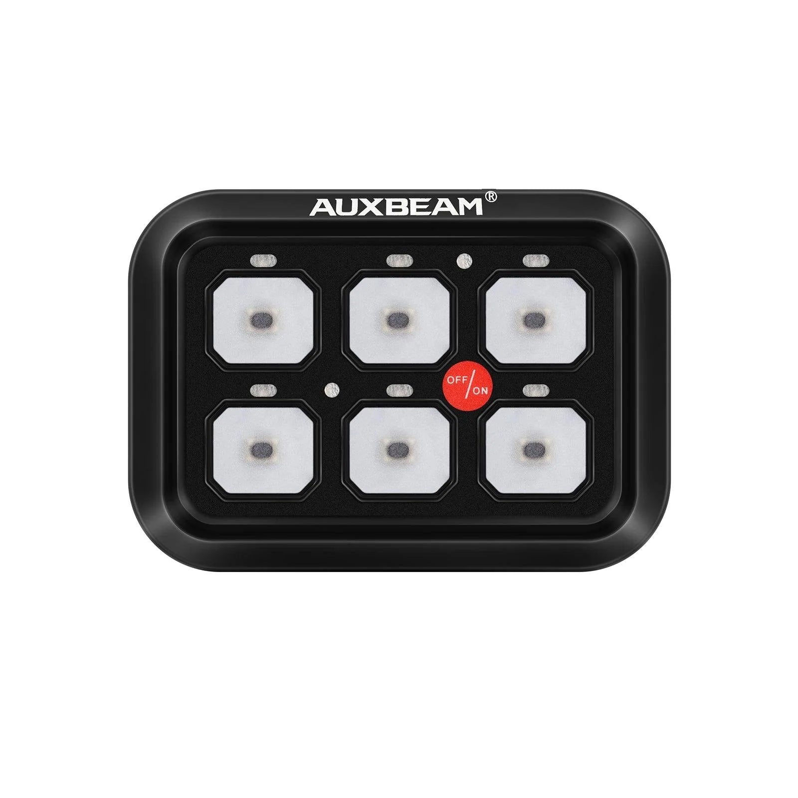 6 GANG LED SWITCH PANEL, OFF ROAD LIGHT CONTROLLER (BLUE) BC60
