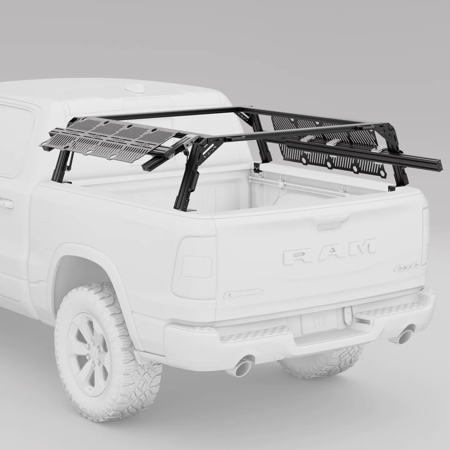 Dodge Ram 2500/3500 HD Pre-configured XTR1 Bed Rack (Straight Bed)