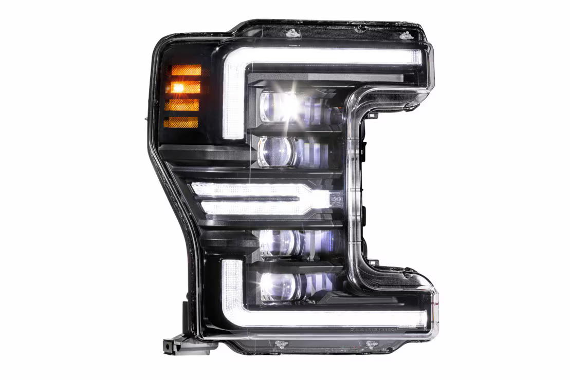 Morimoto Ford Super Duty (17-19) XB LED Headlights Get 2 White DRL Bi-LED Headlights