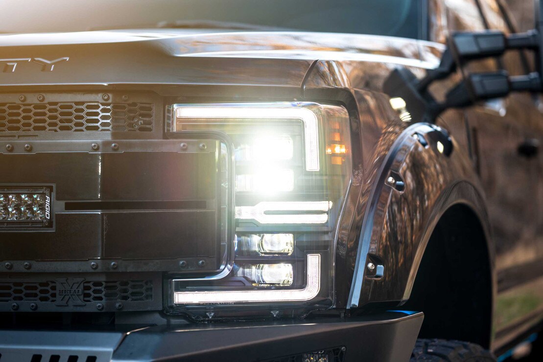 Morimoto Ford Super Duty (17-19) XB LED Headlights Get 2 White DRL Bi-LED Headlights