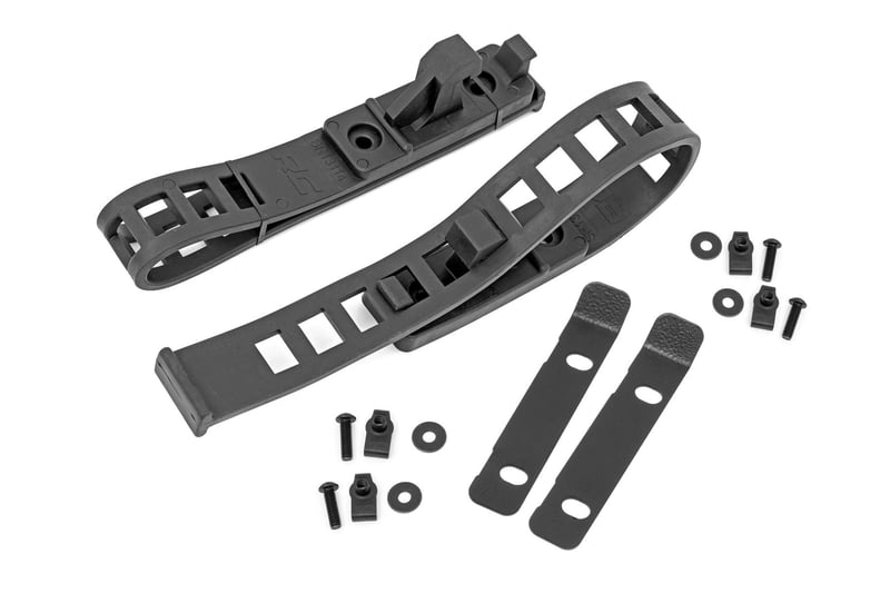 Rubber Molle Panel Clamp Kit - Universal 1/2" - 4 1/2" (2 Pcs)