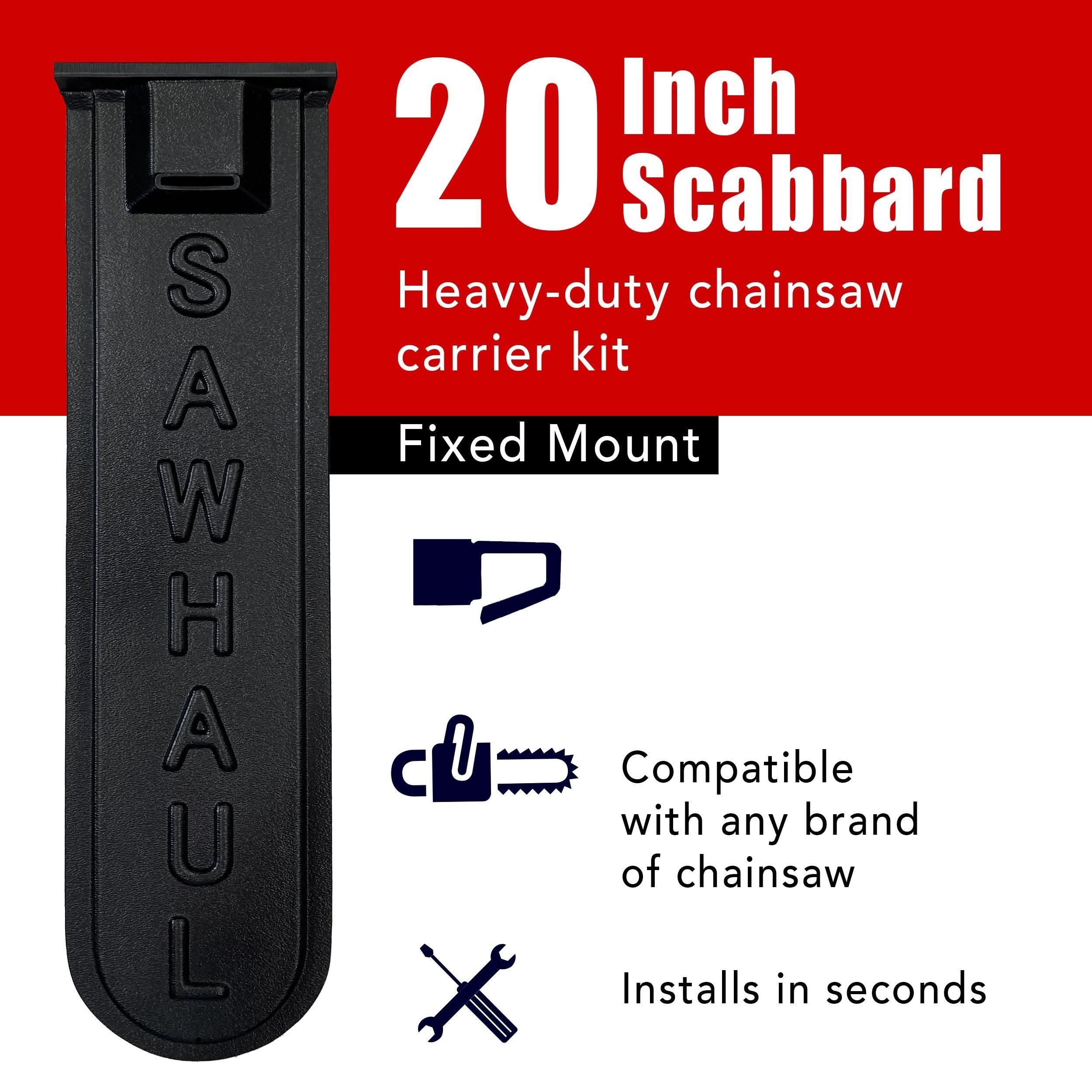 SawHaul Mount for Fiberglass Insulated Aerial Bucket Trucks