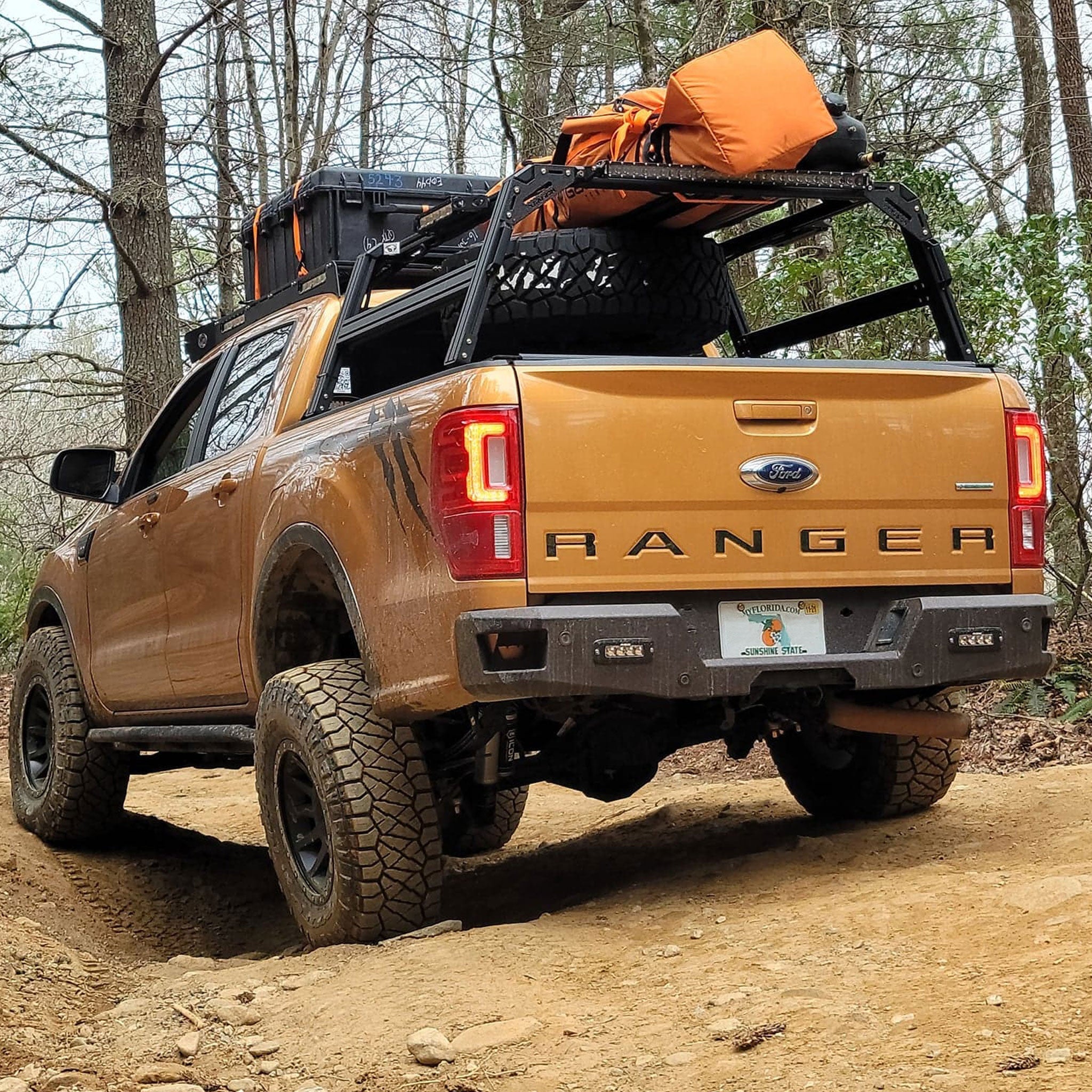 Ford Ranger Bed Rack for Retrax XR Covers (2019+) | XTR1