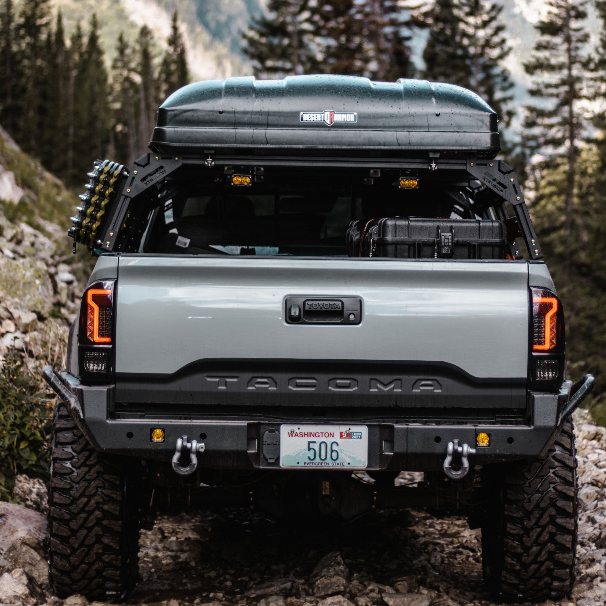 Toyota Tacoma Bed Rack for Retrax XR Covers | XTR3 Tonneau-Compatible