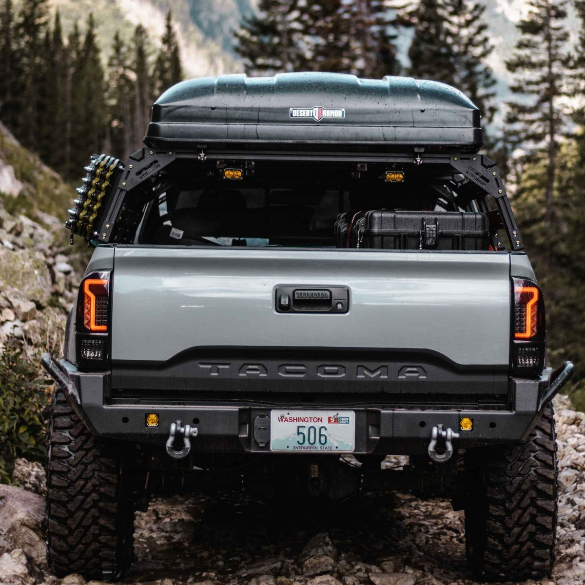 Toyota Tacoma Bed Rack for Retrax XR Covers | XTR3 Tonneau-Compatible