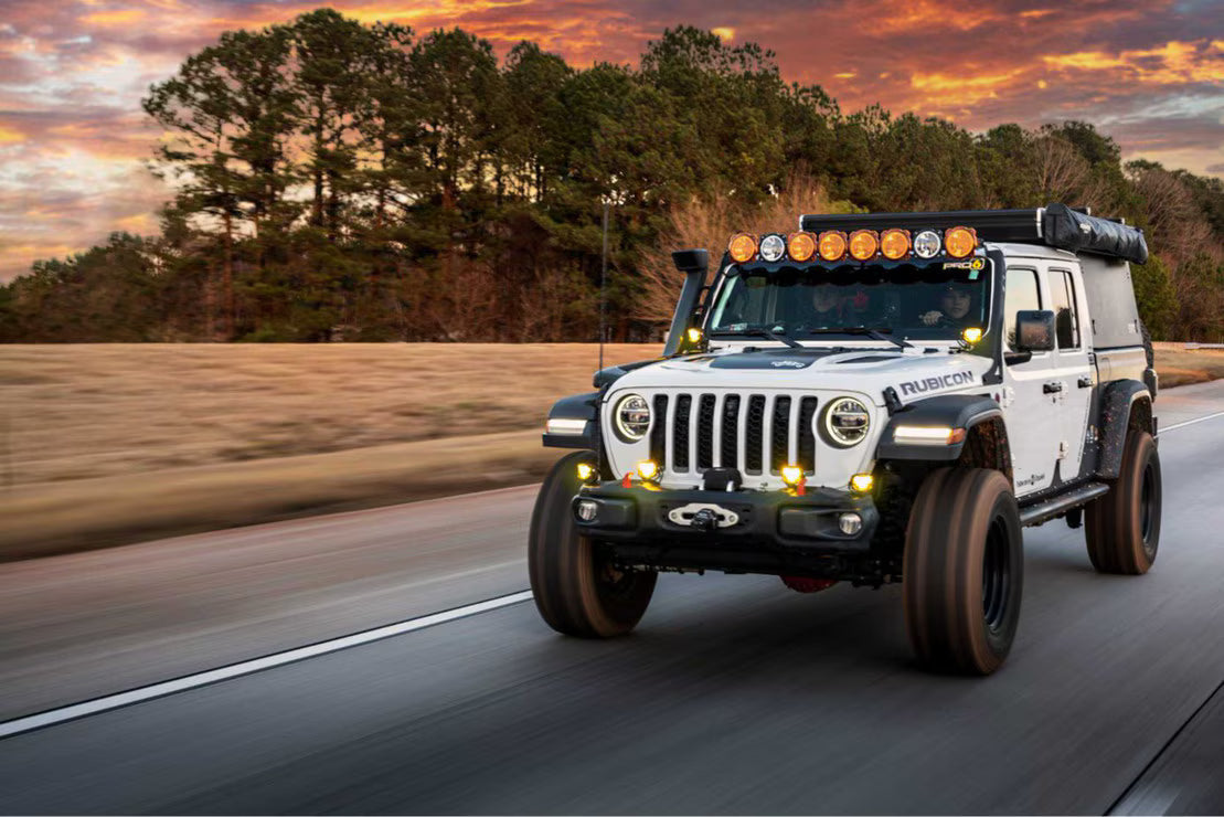JEEP GLADIATOR JT (2020+) DITCH LIGHT BRACKETS