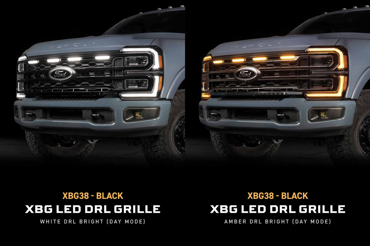 2023+ FORD SUPER DUTY XBG LED DRL GRILLE