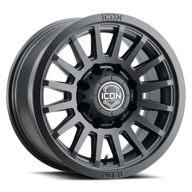 ICON ALLOYS RECON SLX, SATIN BLACK, 18 X 9 / 8 X 170, 6MM OFFSET, 5.25" BS