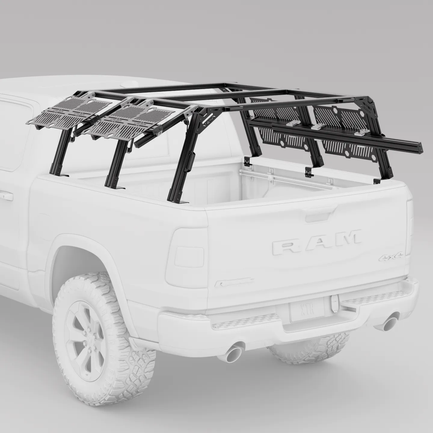 Ram 1500 Pre-configured Bed Rack (Straight Bed) | XTR3 Popular Builds + MOLLE Packages