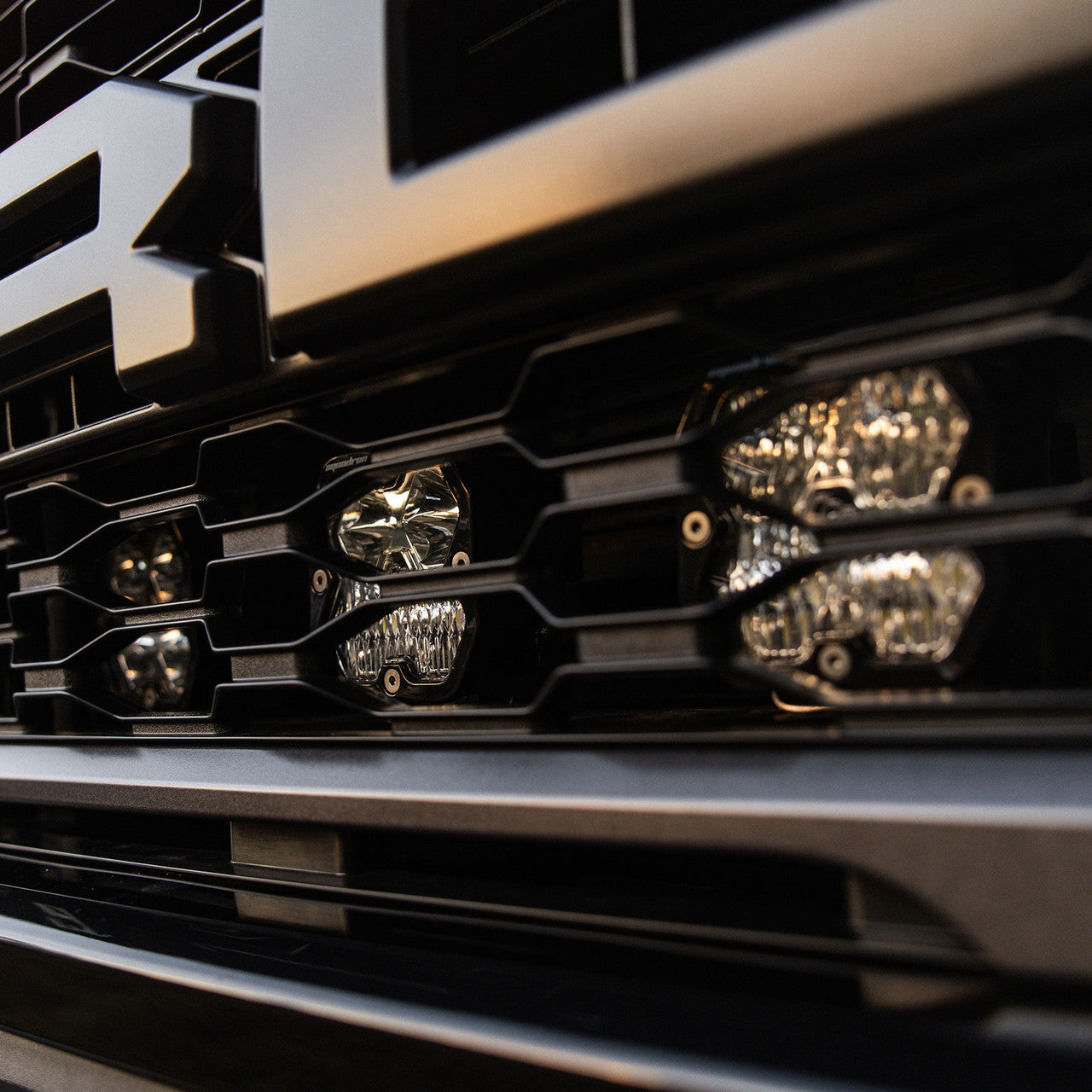 SQUADRON 2.0 SPORT BEHIND-THE-GRILLE LIGHT KIT - FORD 2021-26 F-150 RAPTOR, 2024-26 F-150 RAPTOR 37/R