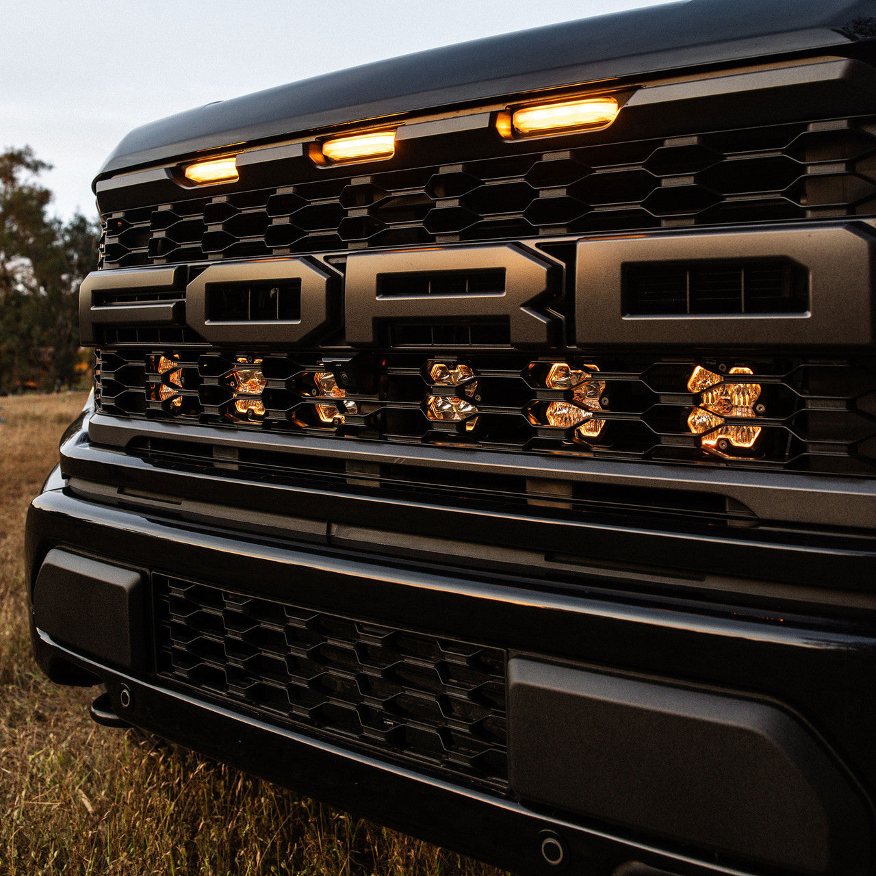 SQUADRON 2.0 PRO BEHIND-THE-GRILLE LIGHT KIT - FORD 2021-26 F-150 RAPTOR, 2024-26 F-150 RAPTOR 37/R