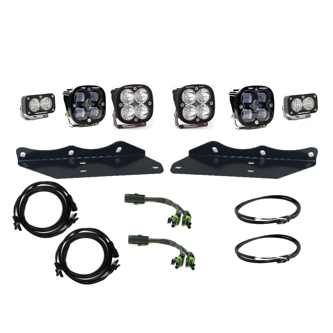 Baja Designs Raptor Fog Light Kit 17-18 F-150 Raptor Fog Pocket Kit SAE Sportsmen