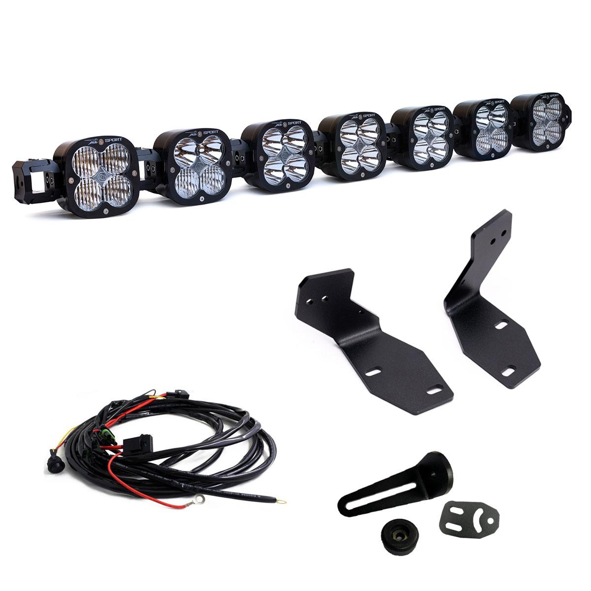 Baja Designs 7XL Linkable Bumper Light Kit 2023-On Ford F-250/350 Super Duty Multi-Pattern Clear