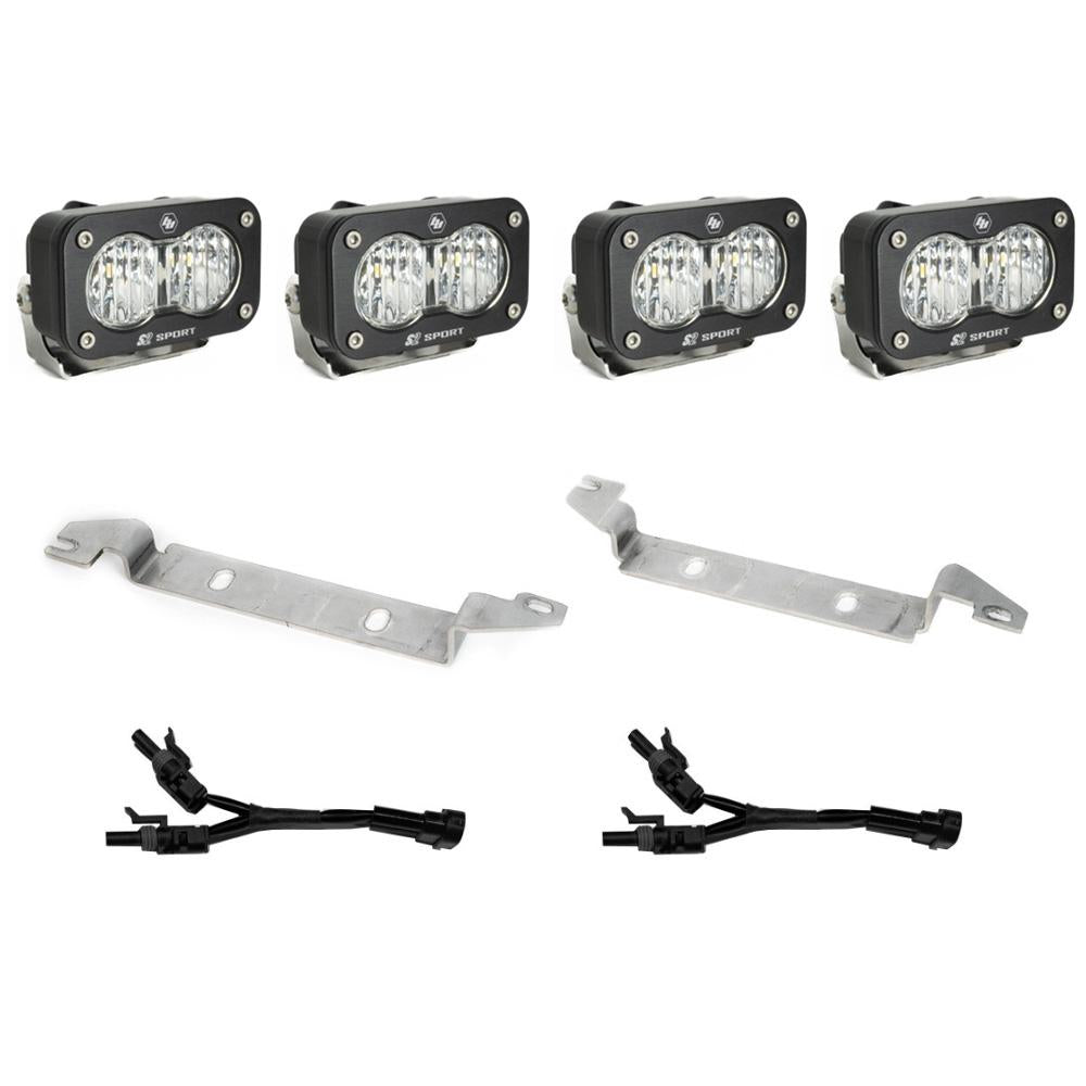 2024-Present Toyota Tacoma S2 Sport OEM Fog Light Replacement Kit Baja Designs