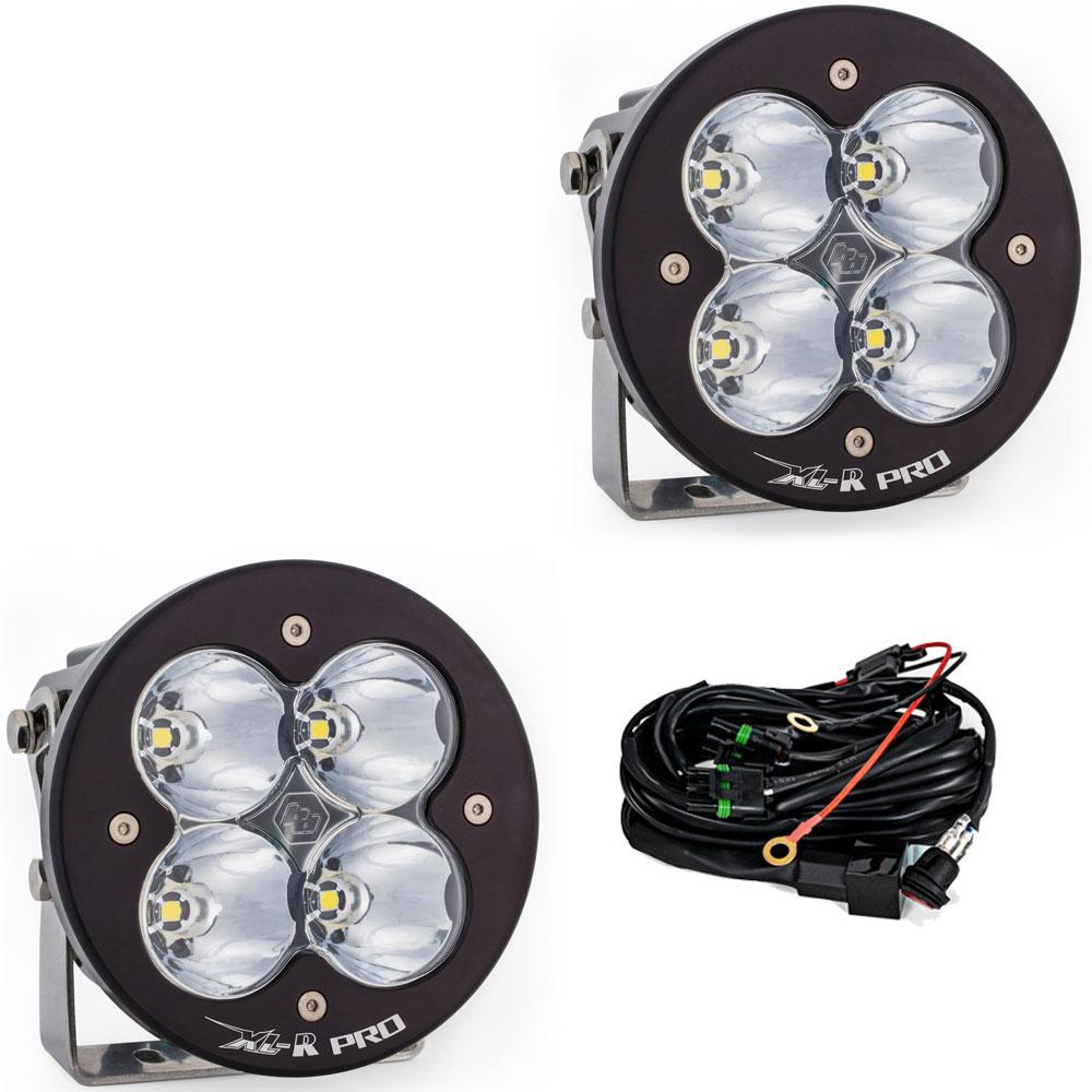 LED Light Pods High Speed Spot Pattern Pair XL R Pro Series Baja Designs