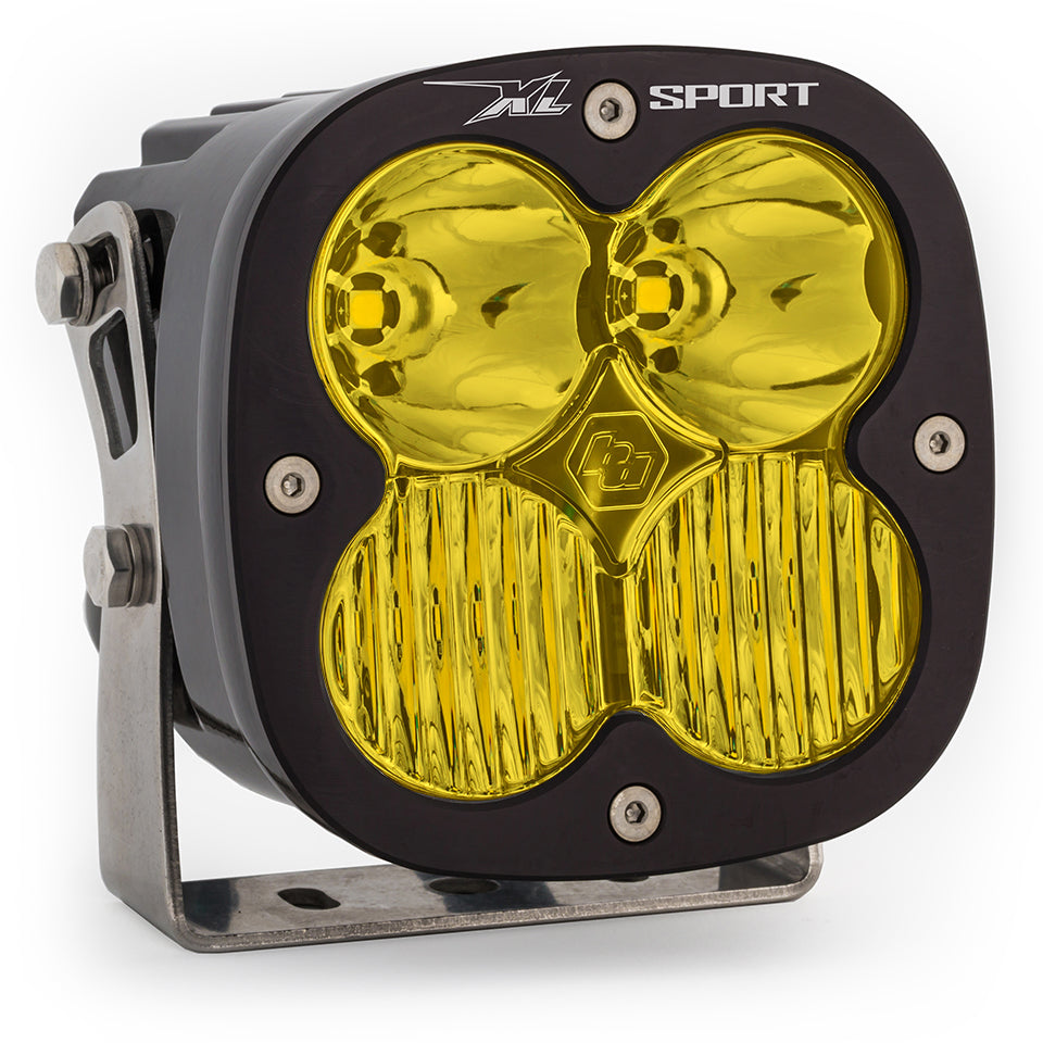 LED Light Pods Baja Amber Lens Spot XL Sport Driving/Combo Baja Designs