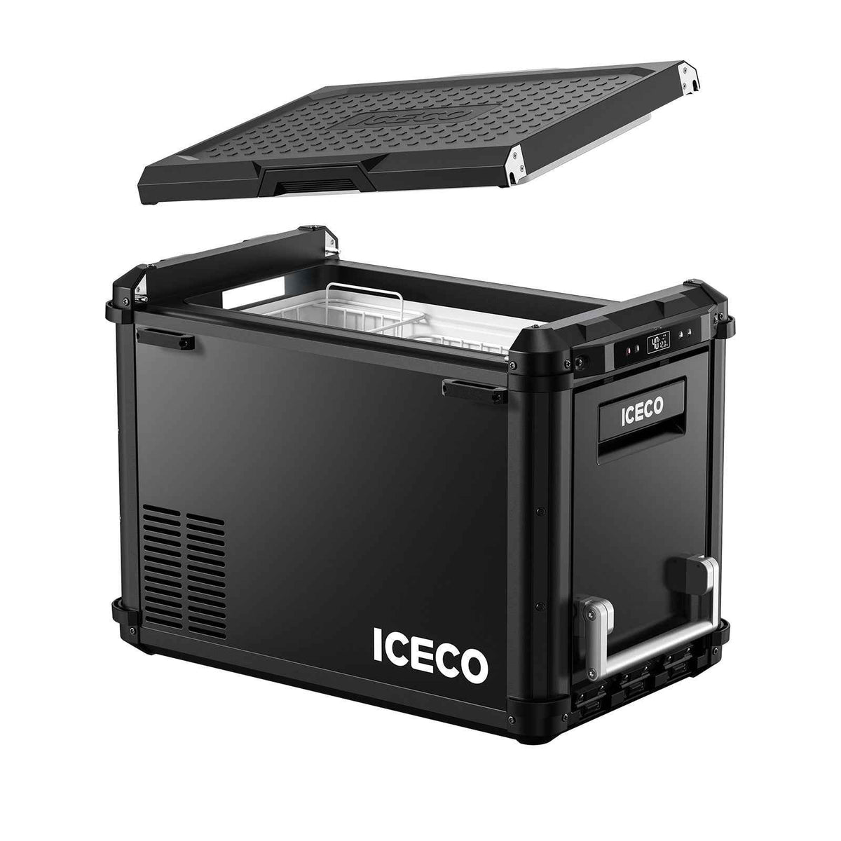 VL45Plus Single Zone 3-Way Access Portable Freezer - Black | ICECO