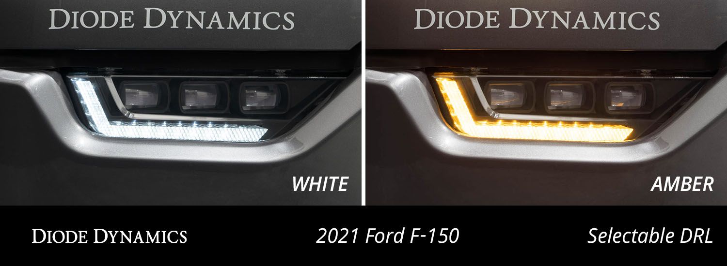 Elite Fog Lamps for 2021-2023 Ford F-150 (Pair) OE Style / Up to 1850 lumens