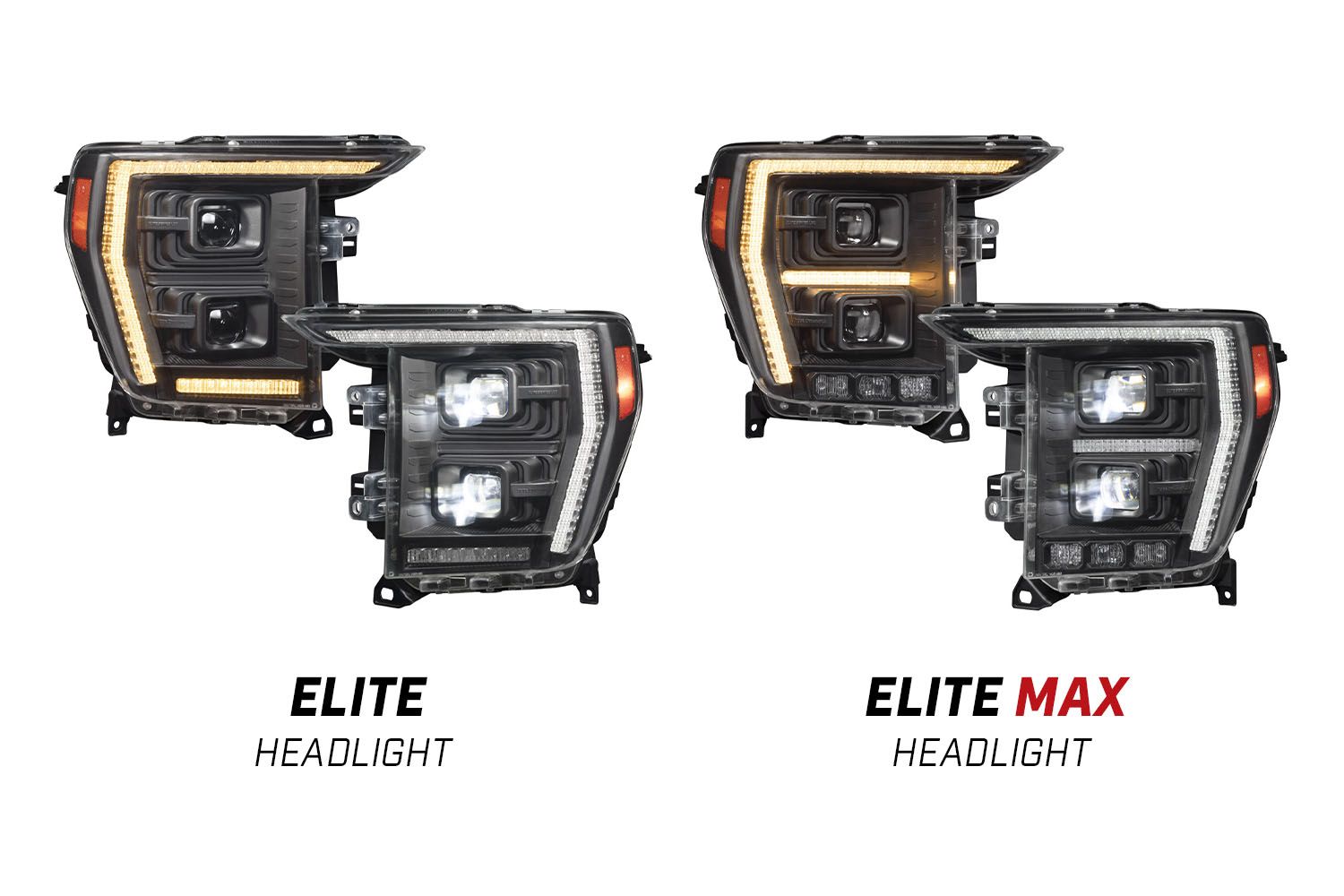 Elite LED Headlights for 2021-2023 Ford F-150